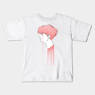 bleeding pink Kids T-Shirt